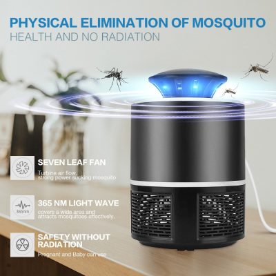 เครื่องดักยุง KLY-365 โคมไฟดักยุงอิเล็กทรอนิกส์ยุง  Fly Bug Zapper  ดักแมลง โคมไฟ Night กำจัดแมลง ล่อแมลง