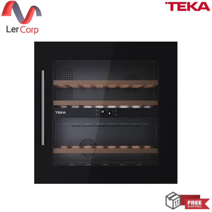 (TEKA) ตู้แช่ไวน์ Built-In รุ่น RVI 20041 GBK สีดำ ราคา 27,390 บาท*ส่งฟรี