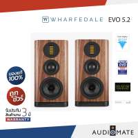 Wharfedale EVO 5.2 Bookshelf Speaker 3-way /The EVO 5 Series /ลำโพง 3ทาง/รับประกัน 3 ปี โดย บริษัท Hifi Tower /AUDIOMATE