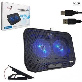Primaxx notebook cooler N106 black Primaxx notebook cooler N106 black