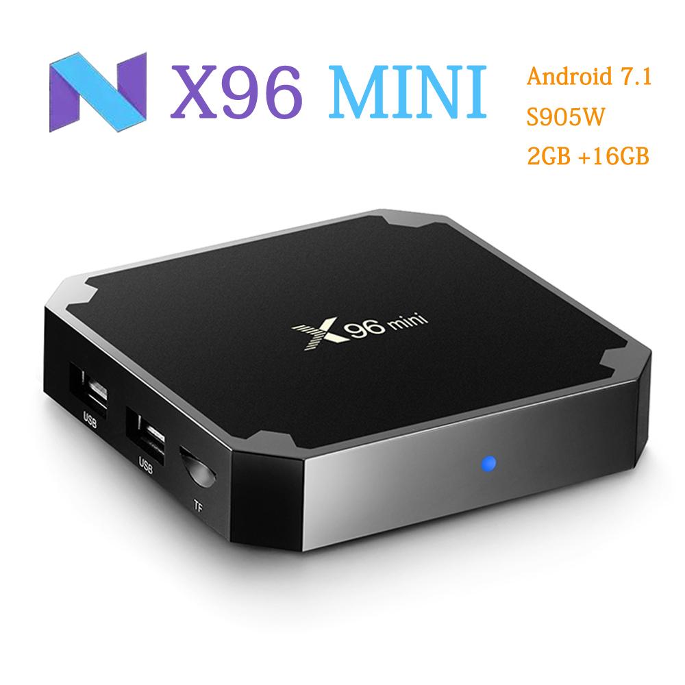 การใช้งาน  บุรีรัมย์ Xgody X96 mini TV BOX Android 7.1 OS Smart TV Box 2GB 16GB Amlogic S905W