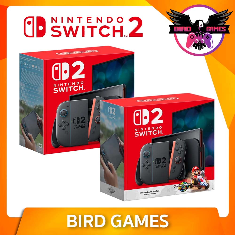 เครื่อง Nintendo Switch 2 / เครื่อง Nintendo Switch 2 + Mario Kart World [เครื่อง Switch 2][เครื่อง Switch 2+Mario][Nintendo Mario] ราคา 18,490 บาท*ส่งฟรี
