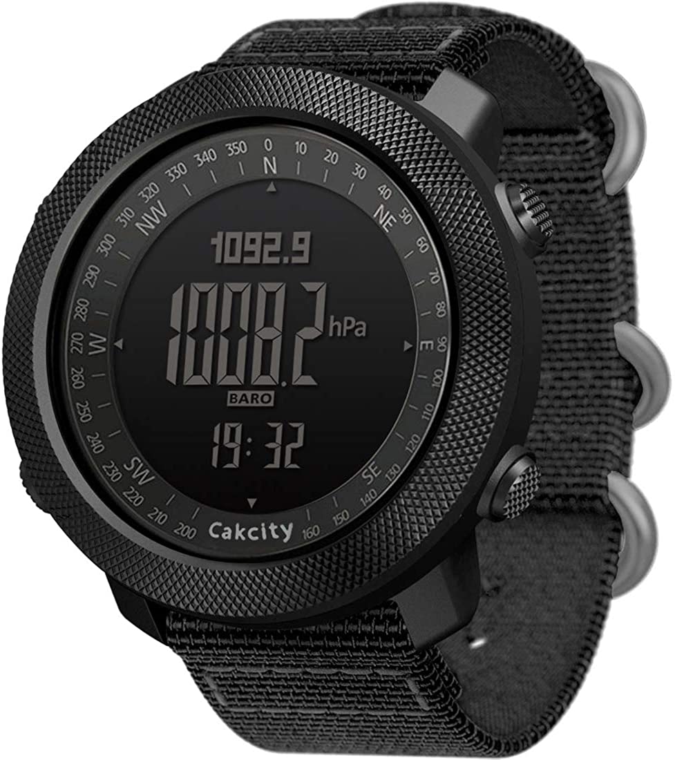 cakcity men's digital sports watch