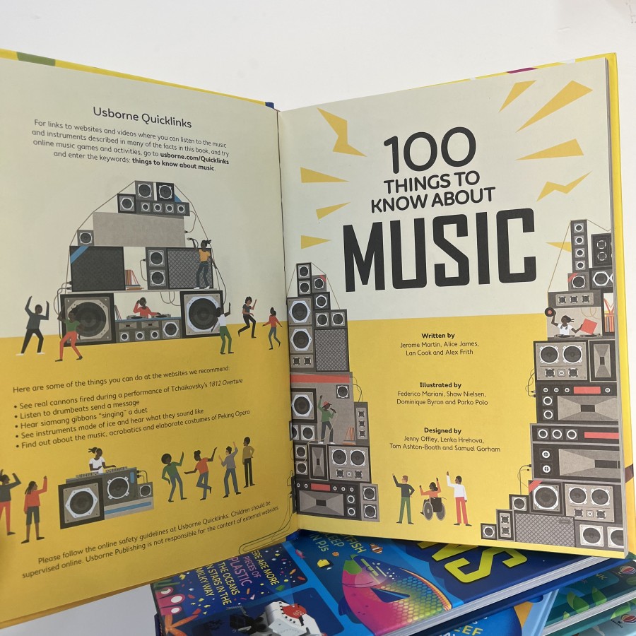 11 Books/Set Usborne 100 Things to Know About Science Space