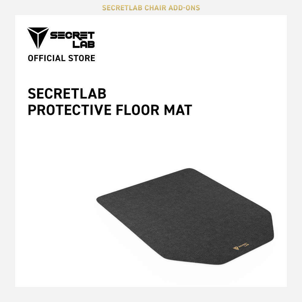 Secretlab Protective Floor Mat—Protective Floor Mat for Secretlab Chairs and Tables (Black) ราคา 2,950 บาท*ส่งฟรี