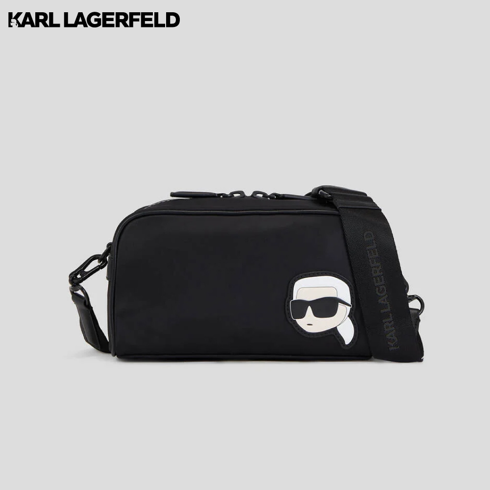 KARL LAGERFELD - K/IKONIK NYLON CAMERA BAG - ยี่ห้อ Karl Lagerfeld ราคา 9,350 บาท*ส่งฟรี