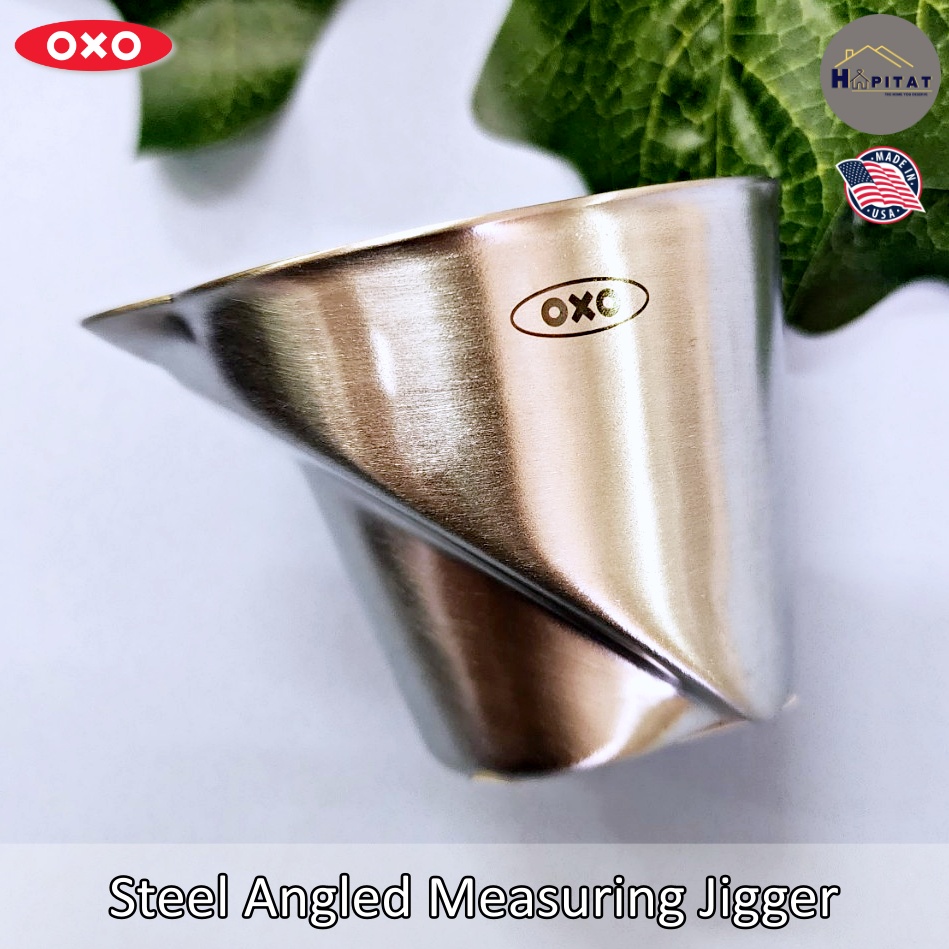 OXO Good Grips Angled Jigger,Silver,60ml