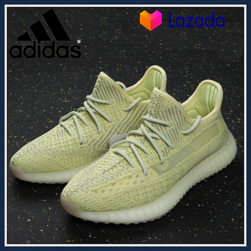 Adidas yeezy boost 350 v2 รองเท้ากีฬาน้ำหนักเบารองเท้าลำลองสวมใส่สบายดูดซับแรงกระแทกรองเท้าผู้ชายรองเท้าผู้หญิง running shoes