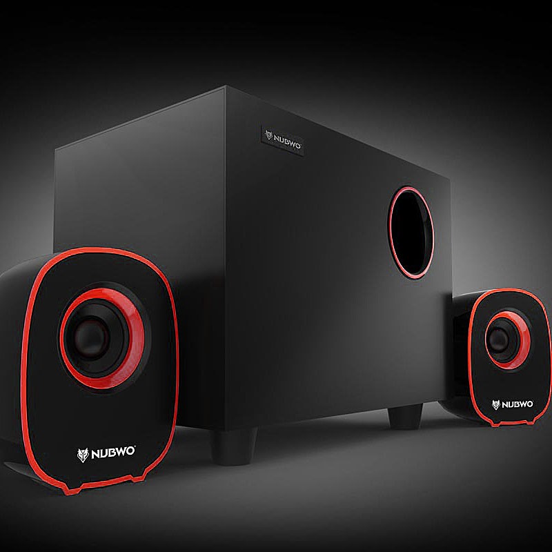ดูภาพ ลำโพง NUBWO USB Speaker 2.1 Mean Machine NS-030 เพิ่มเติม ลำโพง NUBWO USB Speaker 2.1 Mean Machine NS-030