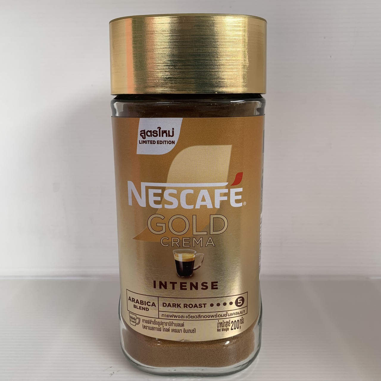 Nescafe Gold Crema Intense 200 Grams ราคา 378 บาท*ส่งฟรี