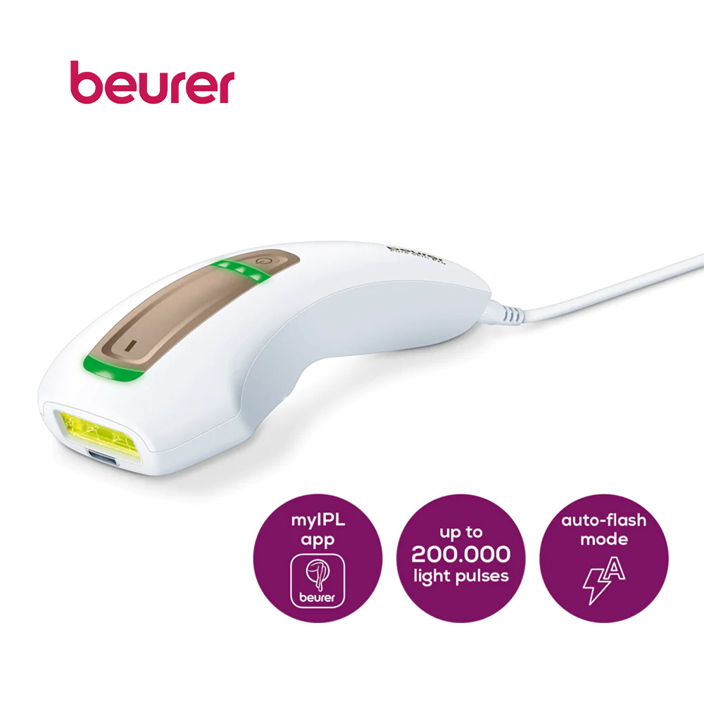 Beurer IPL Pure Skin pro 5500 / 200,000 ช็อต เครื่องกำจัดขน รับประกัน 1 ปี By Mac Modern ราคา 13,545 บาท*ส่งฟรี