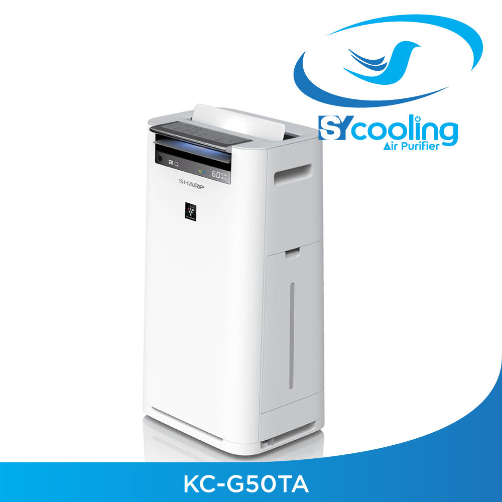ดูภาพ เครื่องฟอกอากาศ SHARP KC-G50TA-W สำหรับ 38 ตร.ม เพิ่มเติม เครื่องฟอกอากาศ SHARP KC-G50TA-W สำหรับ 38 ตร.ม