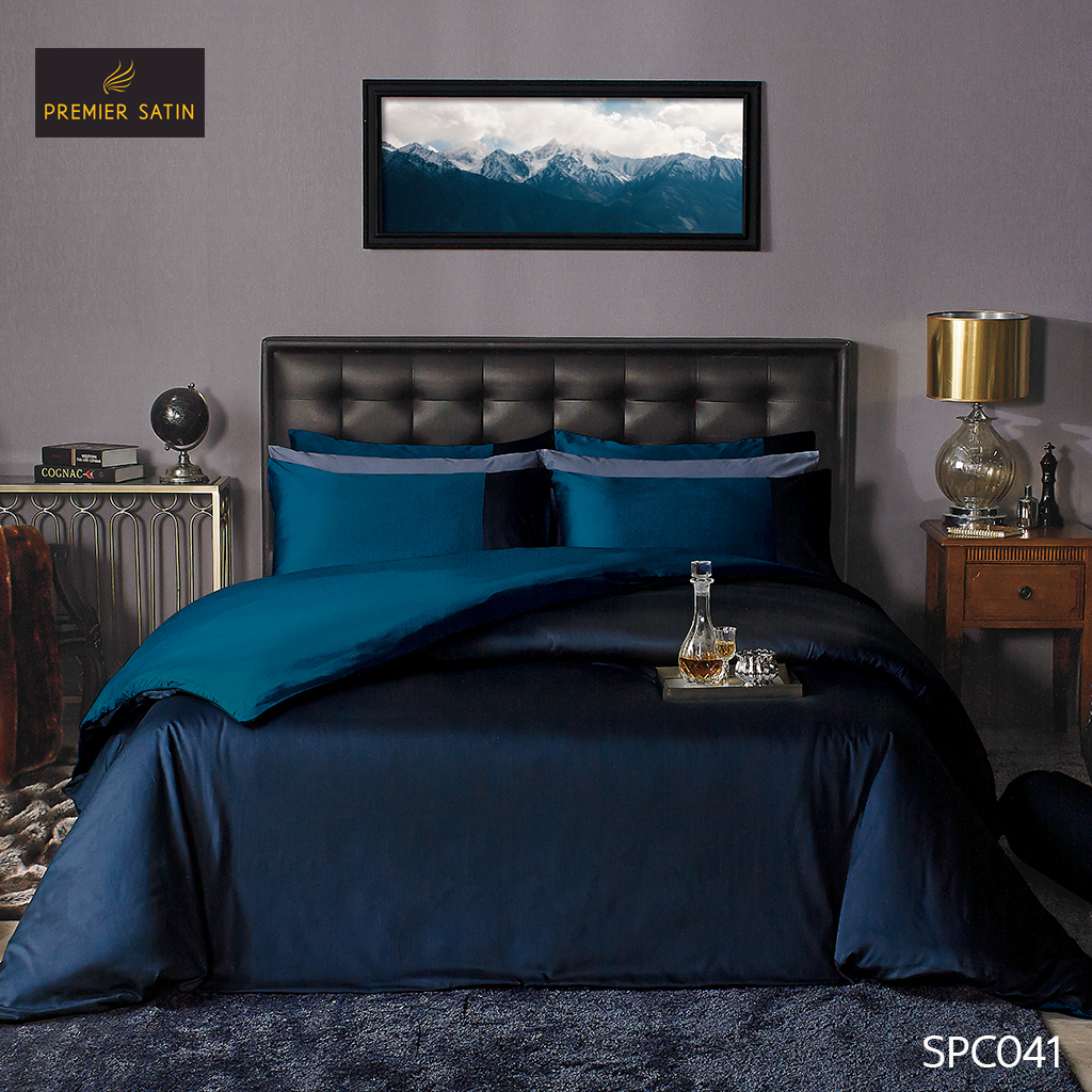 Premier Royal Touch ผ้าปูทีนอน 3.5 ฟุต 3ชิ้น(ไม่รวมนวม) Cotton sateen100% นุ่มลื่นเงางามดุจไหม ป้องกันไรฝุ่น ราคา 1,020 บาท*ส่งฟรี