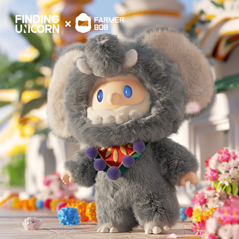 Finding Unicorn Farmer Bob Furry Chang Bob Little Elephant Vinyl Hanging Card ราคา 1,100 บาท*ส่งฟรี