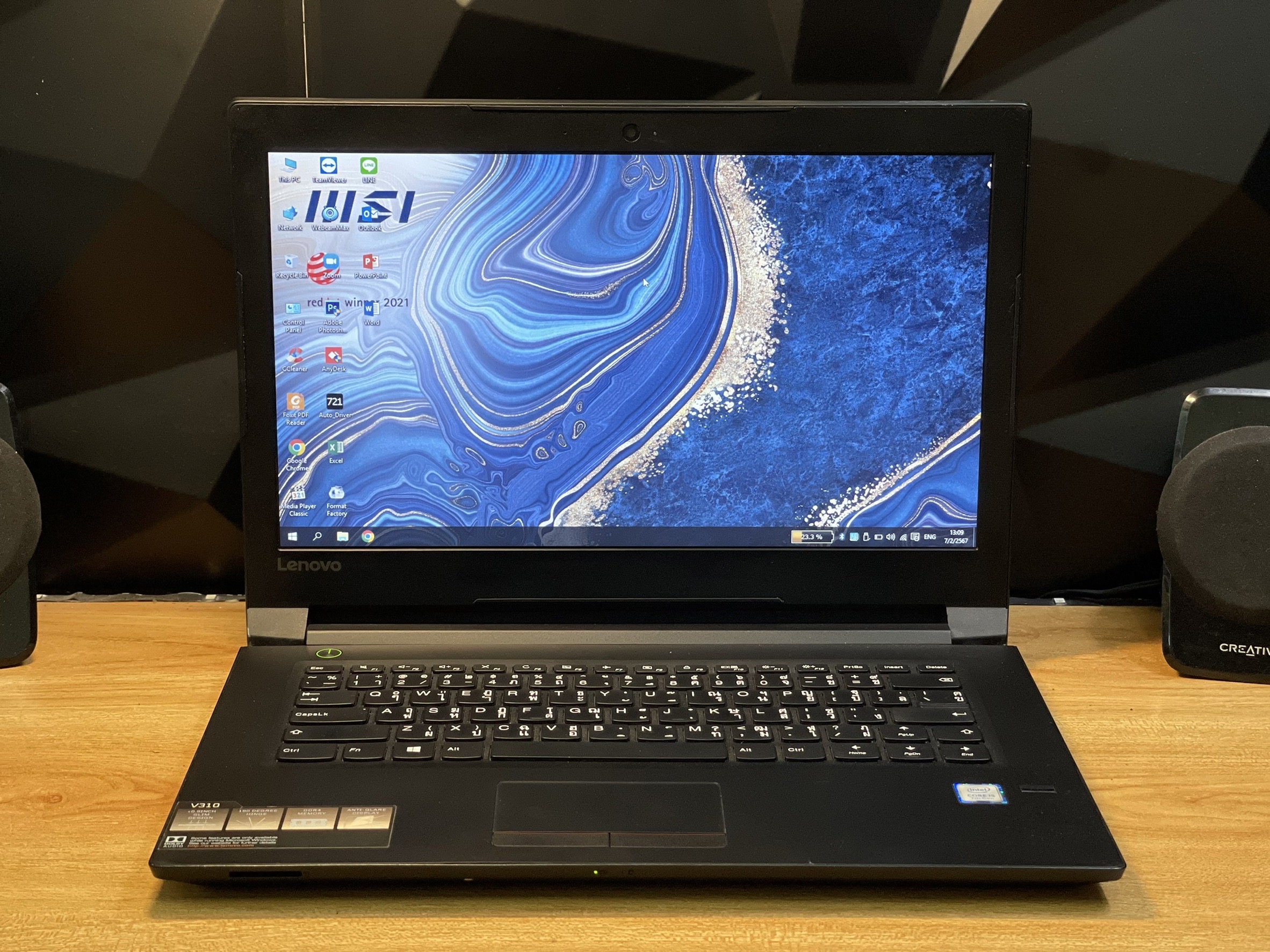 Lenovo v310-14ikb  สเปก intel Core i5-7200U (gen7) Ram 8 GB HDD 750  แบตเก็บไฟ มีสายชาร์จให้  Wifi ทัสเม้าส์ แป้นพิมพ์ ลำโพง กล้อง ปกติ - ยี่ห้อ Lenovo ราคา 4,790 บาท*ส่งฟรี