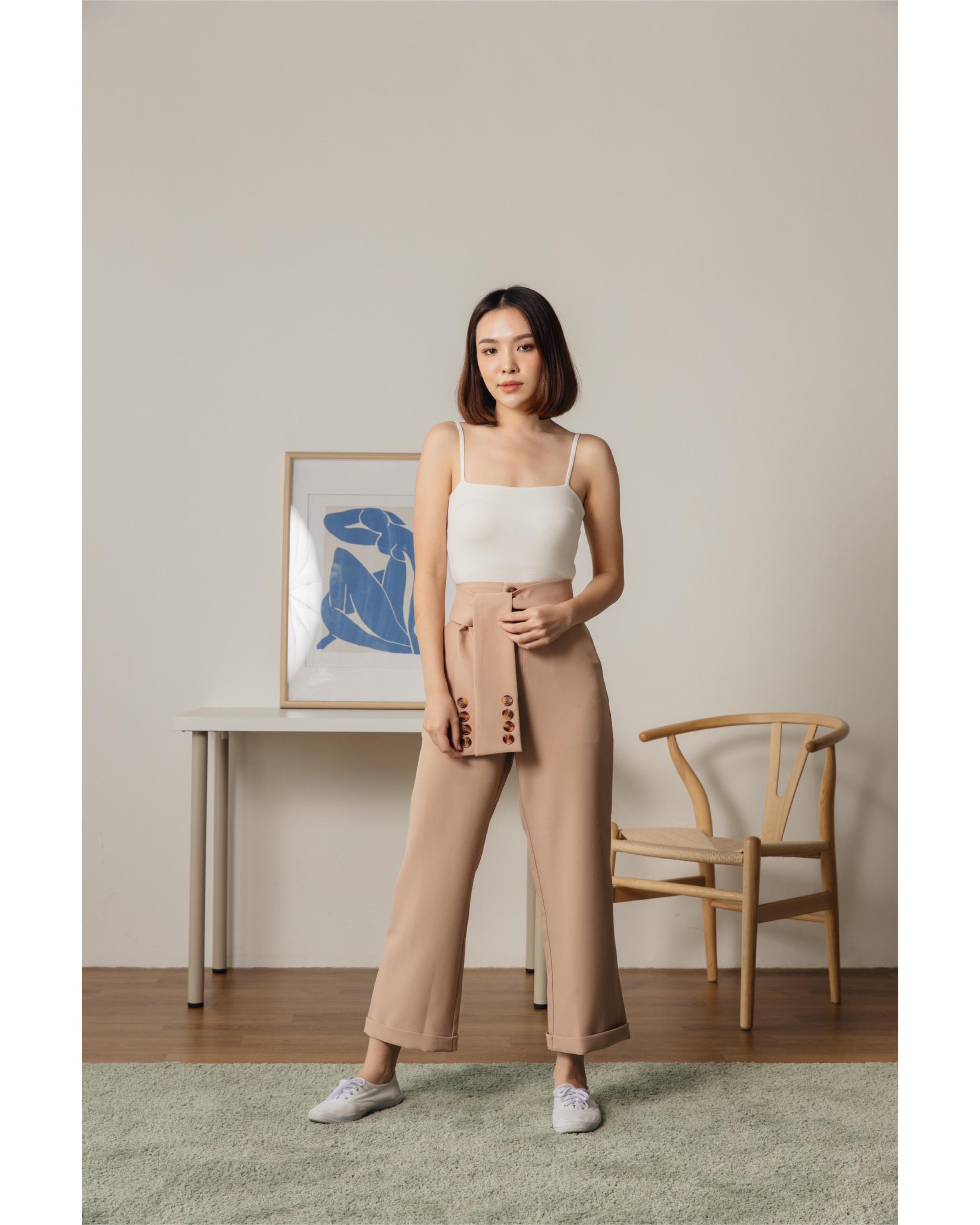 COPPERBKK Chloe Pants in Beige