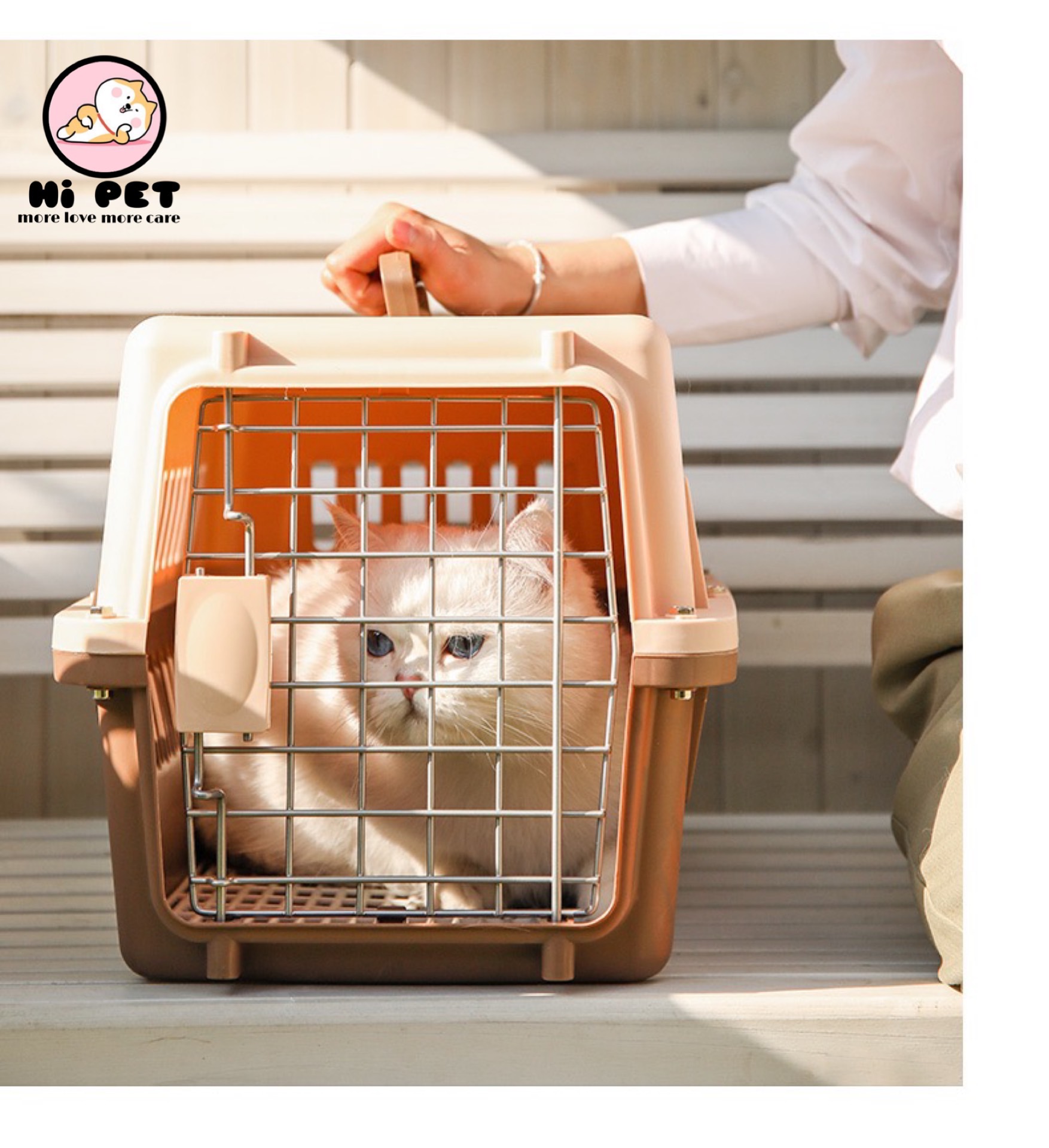 ?C&C Pets Family? Pet airplane box กรงเดินทาง กล่องเครื่องบินสัตว์เลี้ยง กล่องเดินทางสำหรับสัตว์เลี้ยง กล่องใส่สุนัข boxใส่สุนัข กล่องใส่แมว boxใส่