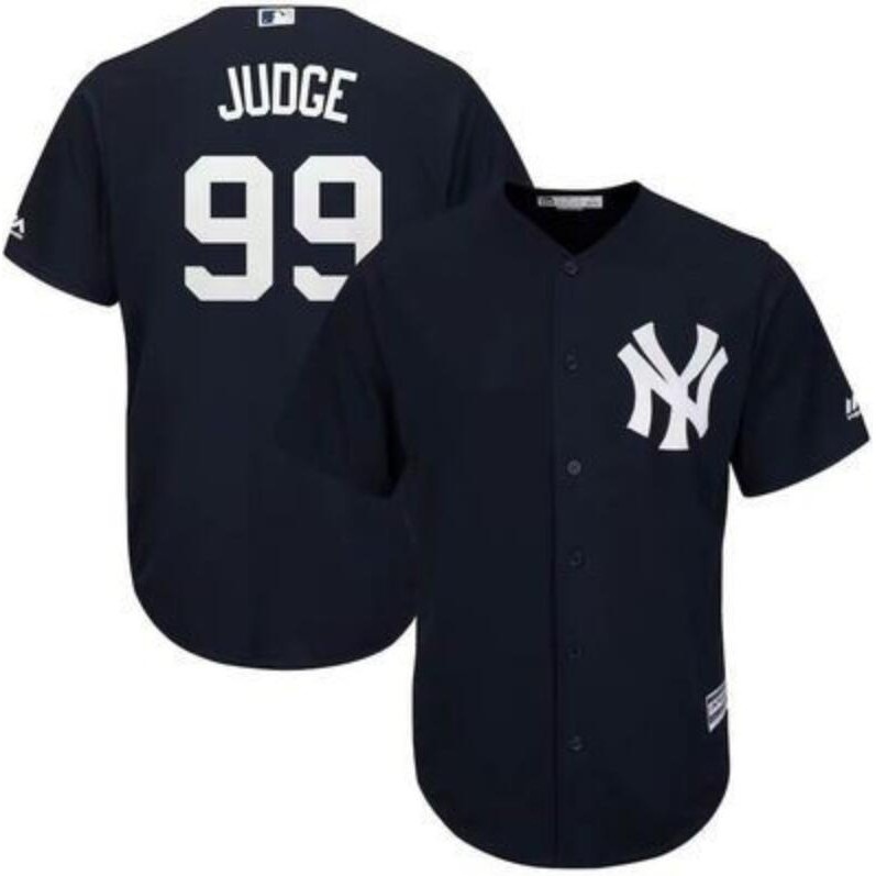 Newest New York Yankees Team Baseball Clothing Jersey 99 judge