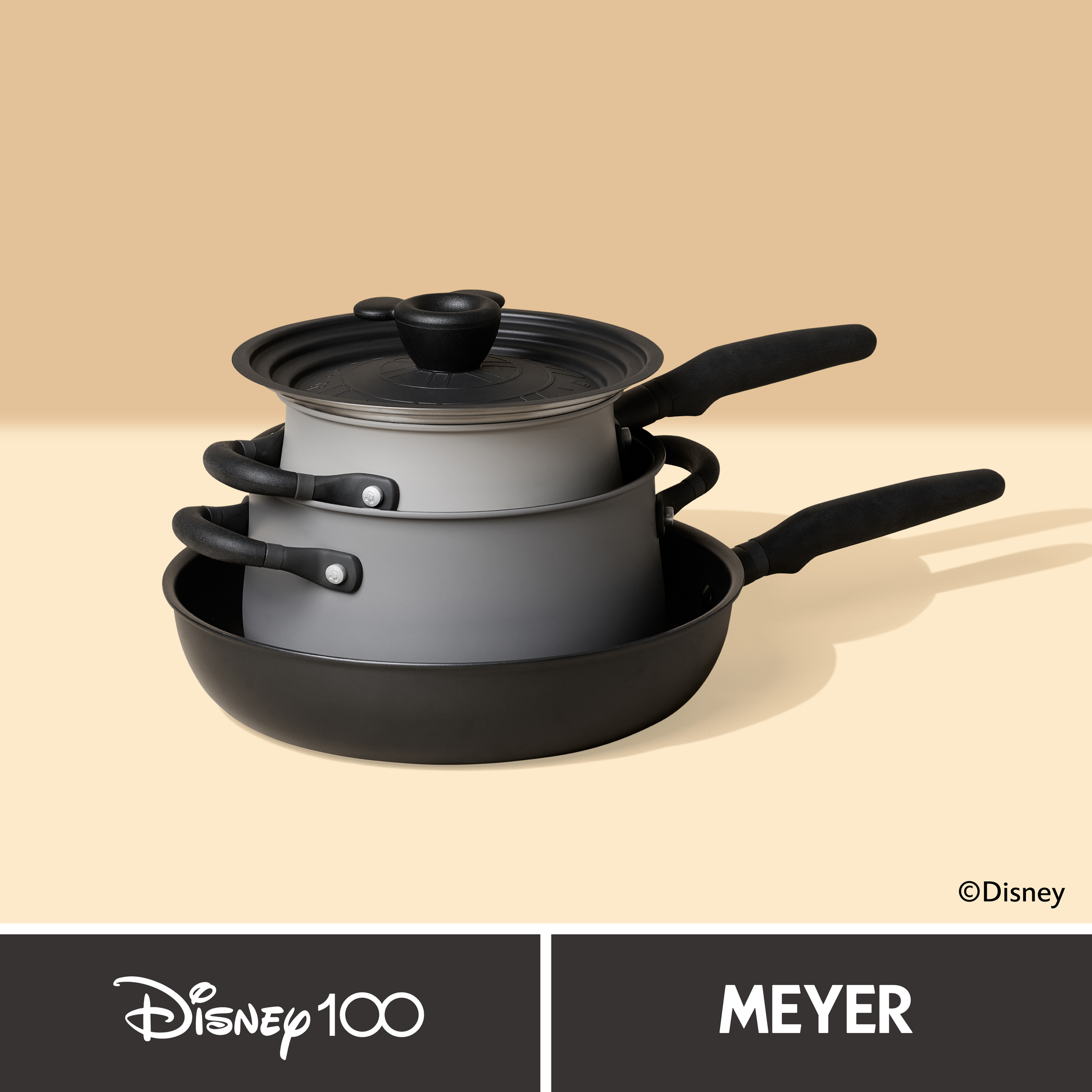 MEYER ครบรอบ 100 ปี DISNEY ESSENTIAL SET (Limited Edition) ชุด 4 ชิ้น Set มิคกี้เมาส์ (18100-T) ราคา 3,100 บาท*ส่งฟรี