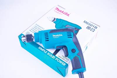 ดูภาพ MAKITA สว่านปรับรอบซ้าย-ขวา 6.5 mm. รุ่น M6501B เพิ่มเติม MAKITA สว่านปรับรอบซ้าย-ขวา 6.5 mm. รุ่น M6501B
