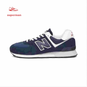 ภาพหน้าปกสินค้าSSS Genuine Discount New Balance NB 574 U574NV2 Men\'s and Women\'s Running Shoes ซึ่งคุณอาจชอบสินค้านี้
