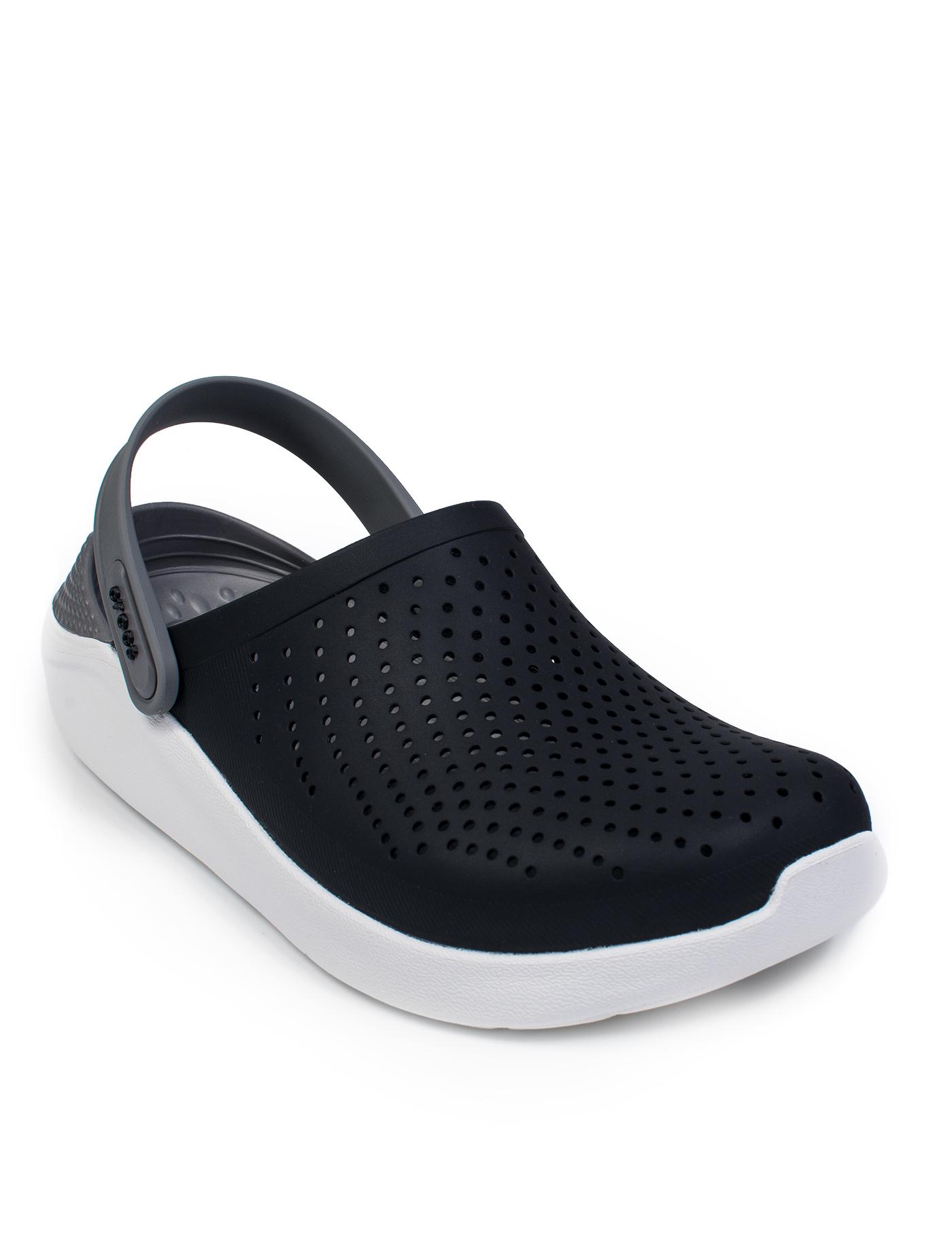 CROCS รองเท้าลำลองผู้ใหญ่ รุ่น Literide Clog ไซส์ M11 สี Black-Smoke