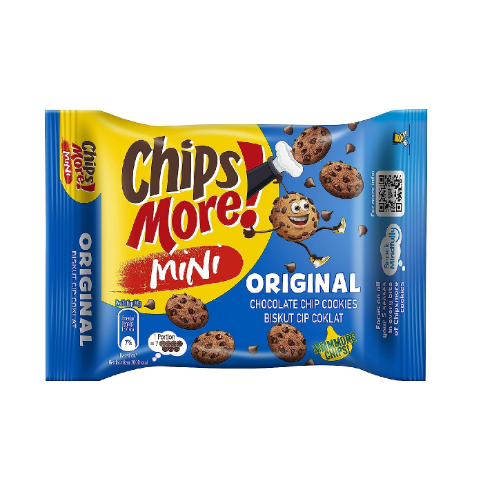 Chips More Mini Original Chocolate Chip Cookies 80g Chips More Cookies Chocolate Chip ราคา 66 บาท*ส่งฟรี