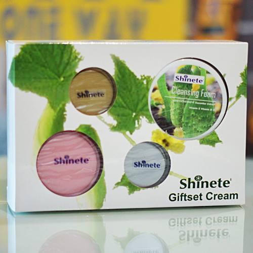 Shinete ครีม ชิเนเต้ หน้าขาวใส เซ็ตผลิตภัณฑ์ดูแลผิวหน้า รุ่นใหม่ (1 ชุด)