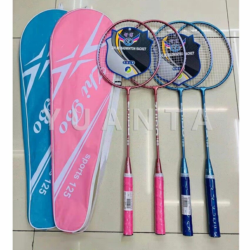 มุมมองเพิ่มเติมเกี่ยวกับ YUANTA ไม้แบดมินตัน Sportsน 125 อุปกรณ์กีฬา ไม้แบตมินตัน พร้อมกระเป๋าพกพา ไม้แบดมินตัน Badminton racket