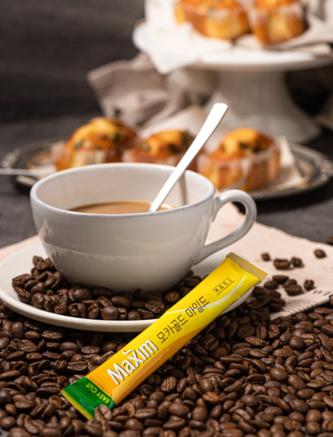 Korean Coffee Maxim Mocha Gold Mild (Sold in 20 Packets) No Box. Popular Coffee, Delicious, Fragrant, Full-Bodied from Korea. ราคา 159 บาท*ส่งฟรี