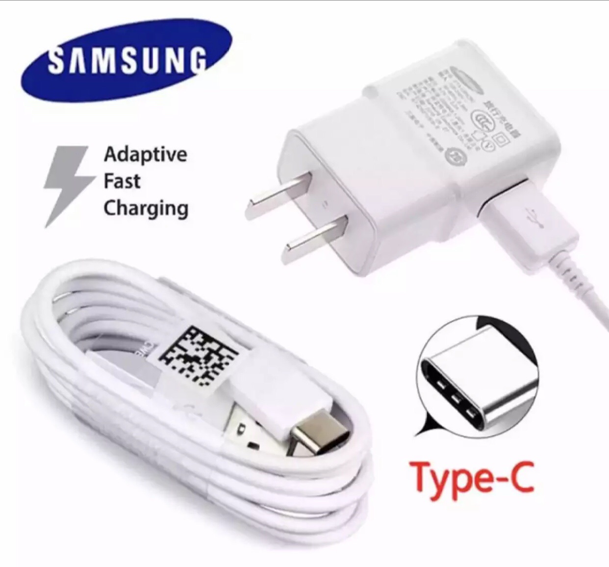 ชุดชาร์จซัมซุง ชุดชาร์จSamsung Type C USB [ หัวชาร์จ+สายชาร์จ ] รองรับชาร์จด่วน รองรับรุ่น A03S A04S A11 A12 A20 A30 A50 A21 A22 A24 A31 A32