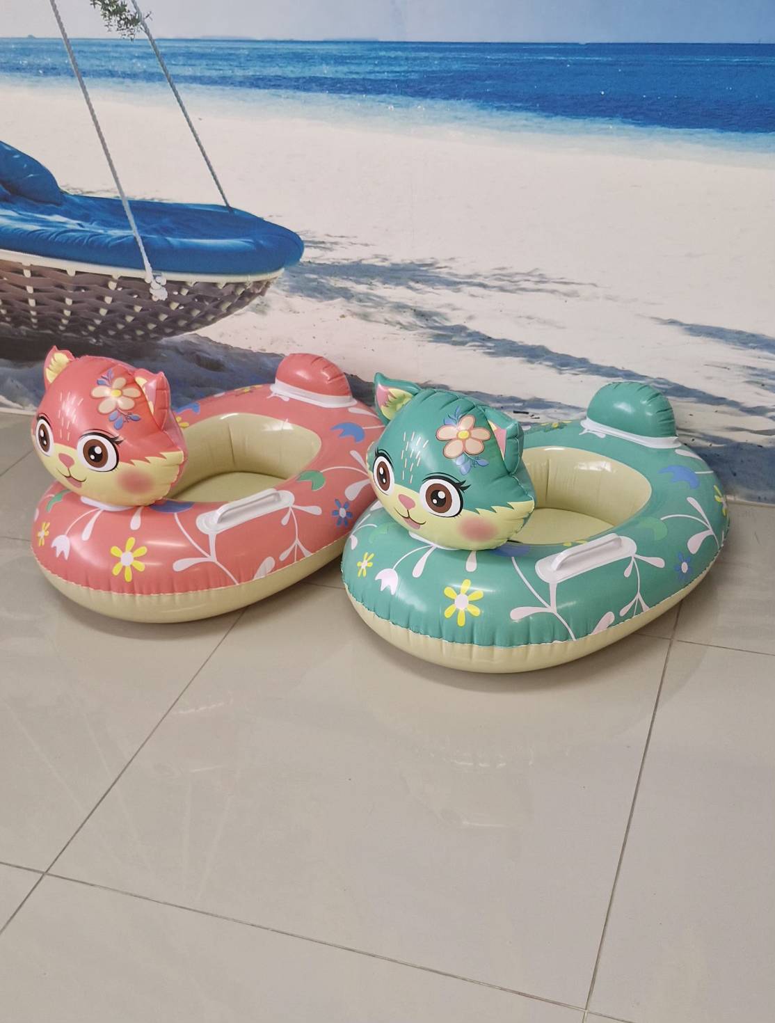 Fox-Shaped Rubber Ring, Green-Pink, Sy-A2057 ราคา 109 บาท*ส่งฟรี