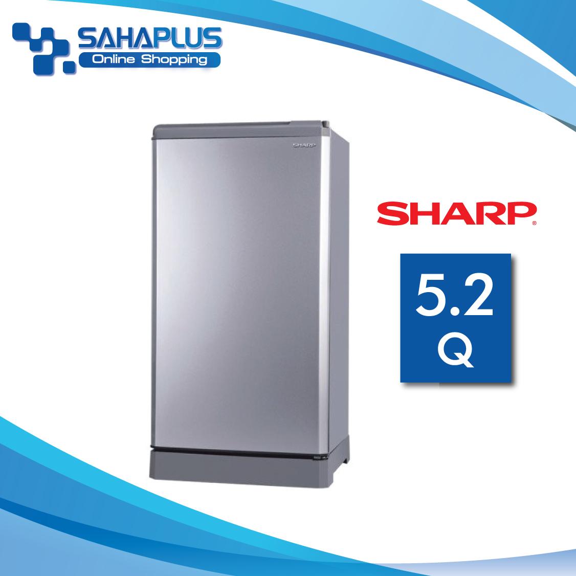 ตู้เย็น SHARP รุ่น SJ-G15S-SL ขนาดความจุ 5.2Q สีเทาเงิน, สีฟ้า และ สีชมพู