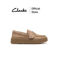 Clarks รุ่น TORHILL BOAT สี BEIGE SUEDE รองเท้าหนังกลับ ทรง LOAFER (รองเท้าลอฟเฟอร์)  คุณภาพดี ใส่สบาย
