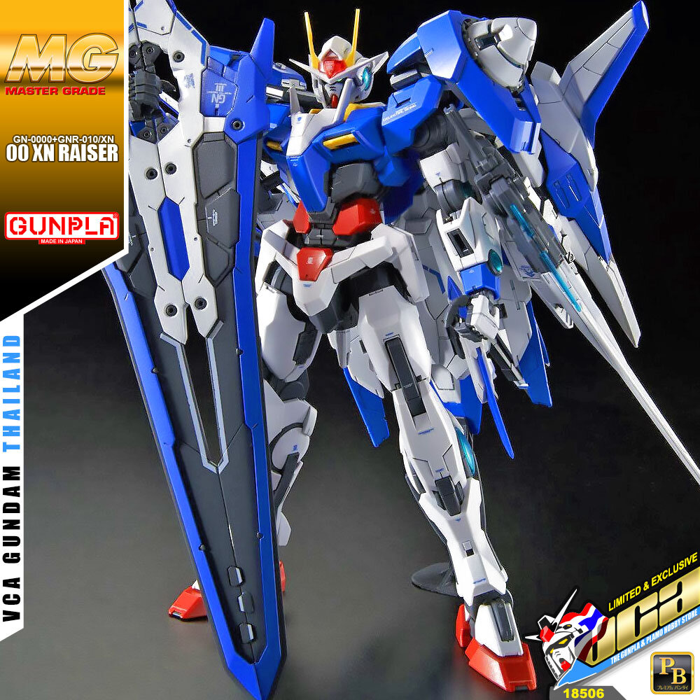 VCA 8️⃣BANDAI GUNPLA MASTER GRADE MG 1/100 00 XN RAISER ประกอบ หุ่นยนต์ โมเดล กันดั้ม กันพลา ของเล่น VCAGTH ราคา 3,040 บาท*ส่งฟรี
