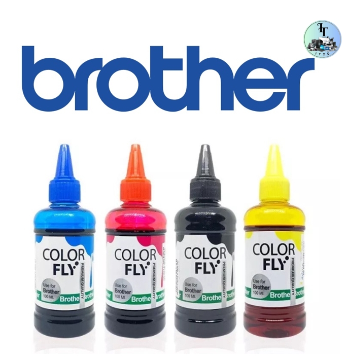 🔥[ราคาส่ง]🔥 หมึก Brother หมึกเติม Brother ขนาด 100 ml COLOR FLY แท้ ราคา 75 บาท*ส่งฟรี