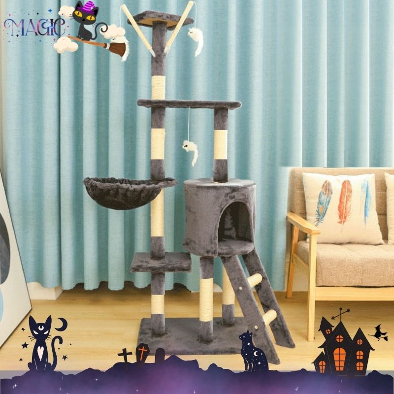 Flat Cat ถูกๆ flat cat big flat cat fabric velvet flat cat flat cat toy cat climbing frame velvet fabric for freshman cat home cat🎊✅ ราคา 789 บาท*ส่งฟรี