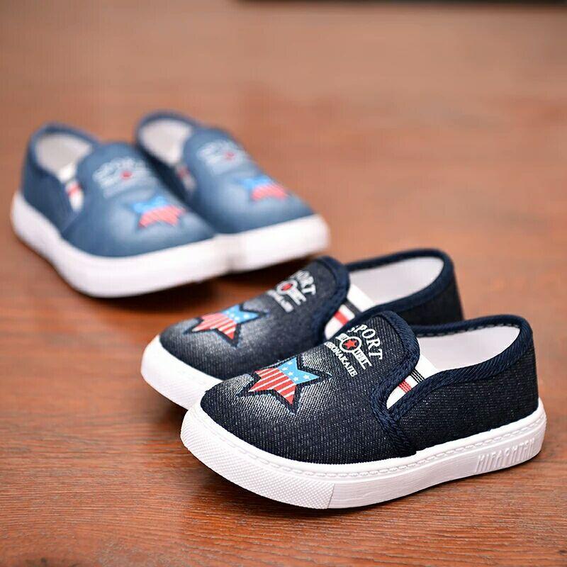 JZB467 Children's canvas shoes one foot 