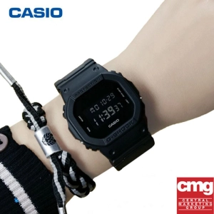 สินค้า Casio G-shock แท้100% รุ่น DW-5600BB-1DR นาฬิกาข้อมือชาย ของแท้%จัดส่งพร้อมกล่องคู่มือใบประกันศูนย์CMG 1ปี%
