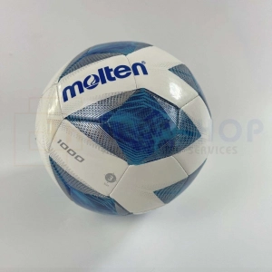 ภาพหน้าปกสินค้า(100% atic) 2020 new style stitched leather football ball No. 3 molten f3a1000 kids football ball for children  6 years old ที่เกี่ยวข้อง