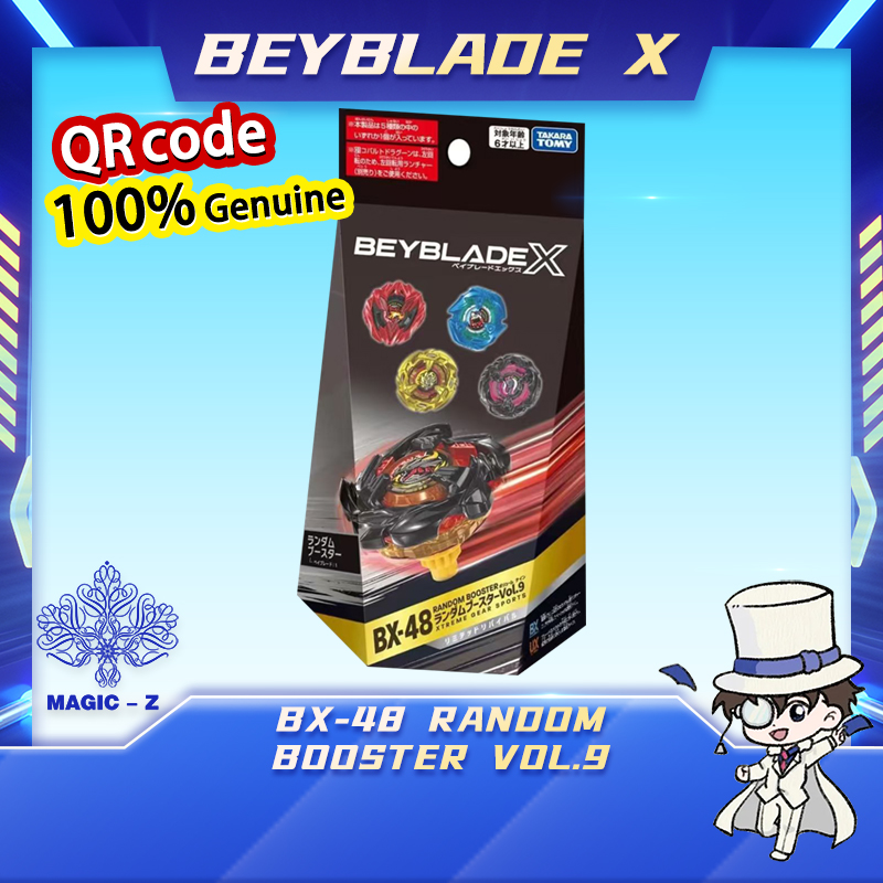 (100% Authentic)Beyblade X-Bx-48 Random Booster Vol.9 (Hong Kong Ver.) ราคา 489 บาท*ส่งฟรี