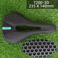 RYET อานจักรยานคาร์บอนพิมพ์ 3D น้ำหนักเบา 140 มม สำหรับ MTB แข่งขัน ชิ้นส่วนเบาะนั่งจักรยาน