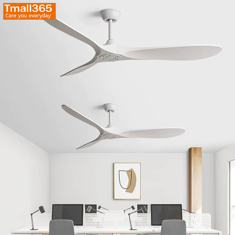 Tmall365 42 inch 35W ABS fan blade ceiling fan NB-DS0142 White/wood grain DC motor ราคา 1,660 บาท*ส่งฟรี