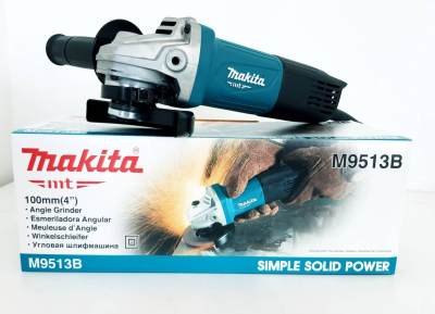 MAKITA เครื่องเจียร์ 4 นิ้ว 850W รุ่น M9513B พร้อมด้ามจับ