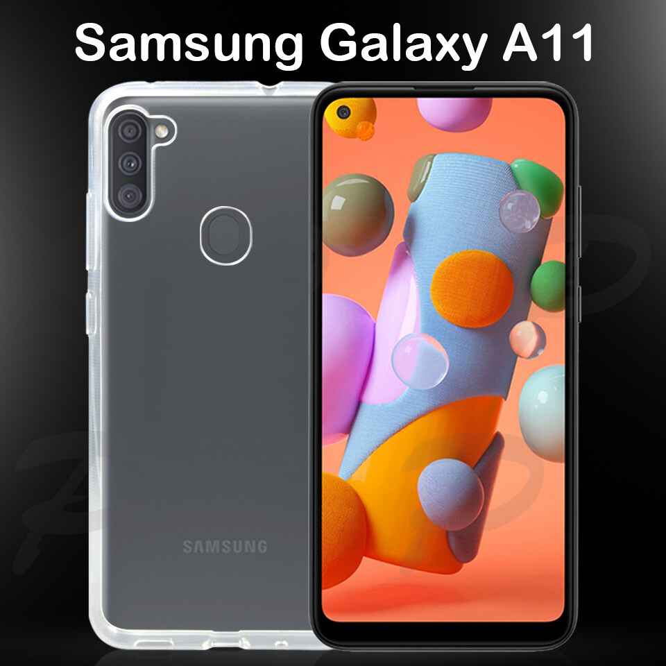 เคสใส เคสสีดำ กันกระแทก ซัมซุง เอ11 รุ่นหลังนิ่ม  Use For Samsung Galaxy A11 Tpu Soft Case (6.4")