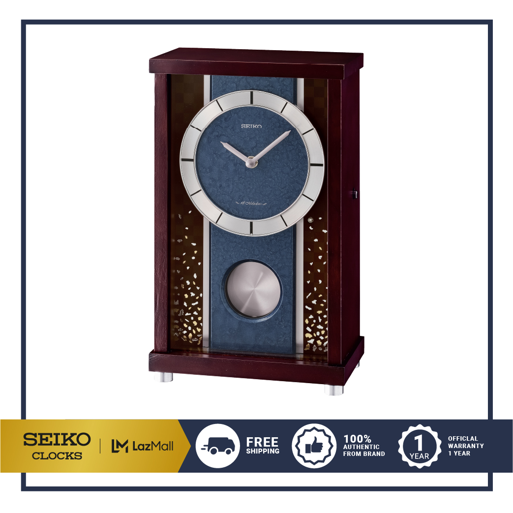 SEIKO CLOCKS นาฬิกาเมโลดี้ รุ่น QXW251B ขนาด 11.8 x 7.2 นิ้ว สีน้ำตาล ราคา 6,990 บาท*ส่งฟรี