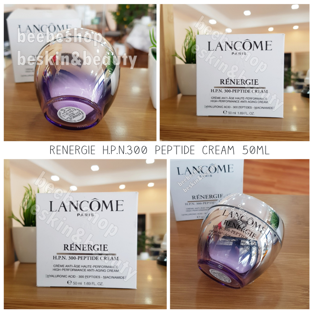 LANCOME Renergie h.p.n.300 Peptide Cream 50ml ช่วยฟื้นบำรุงผิว ราคา 4,760 บาท*ส่งฟรี