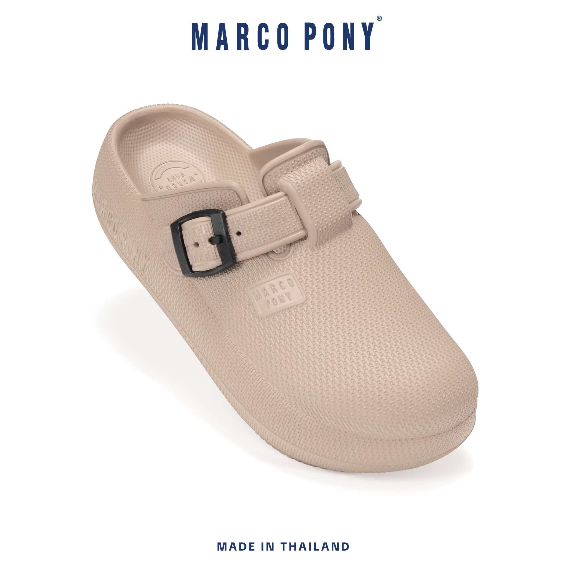Marco Pony Women's Sandals Women's Big Toe Shoes, Thick Soles, Anti-Slip, Casual Shoes Mh9029 ราคา 157 บาท*ส่งฟรี