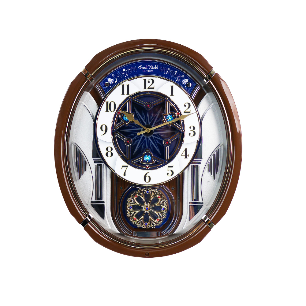 RHYTHM นาฬิกาแขวนเมโลดี้ ฉลองครบรอบ 75 ปี รุ่นลิมิเต็ด-4MH450WU06 ราคา 18,900 บาท*ส่งฟรี