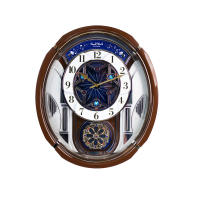 RHYTHM นาฬิกาแขวนเมโลดี้ ฉลองครบรอบ 75 ปี รุ่นลิมิเต็ด-4MH450WU06